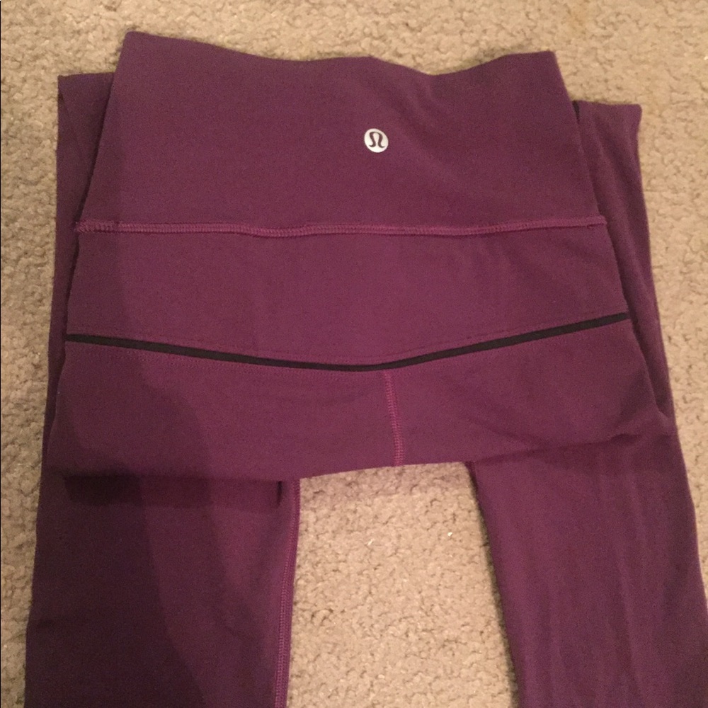 Lululemon high waisted leggings size 4